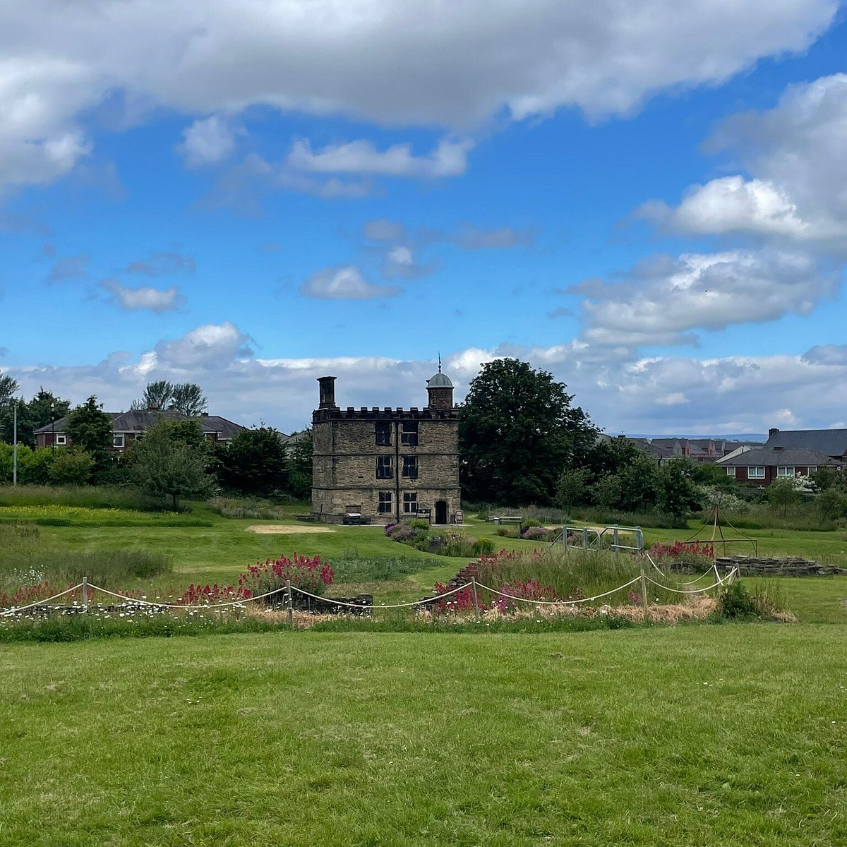 Turret House grounds garden lawn